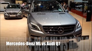 MercedesBenz ML vs Audi Q7 [upl. by Othella]