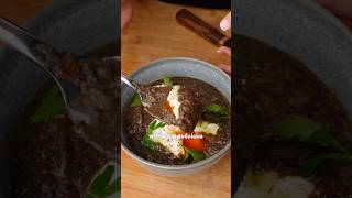 Rich and hearty mushroom soup 🍄‍🟫 slowcooker mushroomsoup easyrecipe cooking recipe healthy [upl. by Aitekram]