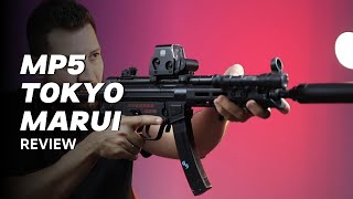 Review AEG MP5 Tokyo Marui  GOLP Airsoft Team [upl. by Einhoj679]