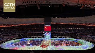 Comienzan los Juegos Olímpicos de Invierno Beijing 2022 con una espectacular gala de inauguración [upl. by Zetnauq]