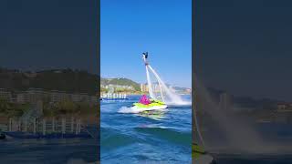 Highstakes water flying is fun and excitingshorts [upl. by Gae]