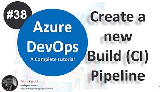 38 Create Build Pipeline in Azure DevOps  Azure DevOps tutorial for beginners [upl. by Akelam]