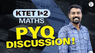 KTET 1 amp 2 MATHS PREVIOUS YEAR QUESTION DISCUSSION  KTET EXAM 2024 [upl. by Audra]