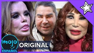 ¡Top 30 TERRIBLES Cirugías Plásticas de Famosos LATINOS [upl. by Leunad785]