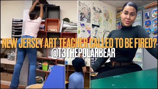 The Thickest New Jersey Art Teacher Is Called To Be Fired Over Social Media Post amp Clothing  WWYD [upl. by Clapper]