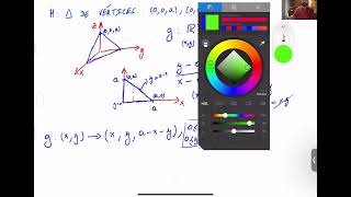 Parametrización Triangulo en el espacio [upl. by Nivrem]