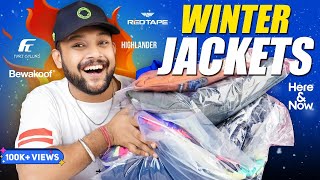 🔥 TOP 5 WINTER JACKETS UNDER 10002000  Men Winter Jacket Haul 2024  ONE CHANCE [upl. by Ttezil]