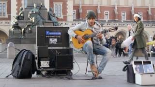 Amazing street guitar performance by Imad Fares quot Gipsy Kings quot cover [upl. by Jule]