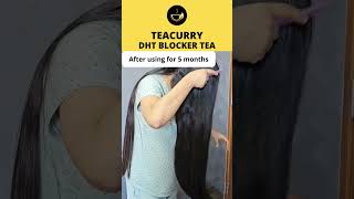 Teacurry DHT Blocker Tea  Helps with Hair Growth Shine Repair amp Strength hair dht shorts [upl. by Oirasec894]