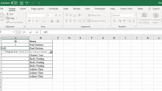 Assigning Unique ID to cell value using IF formula in excel [upl. by Ydnim]