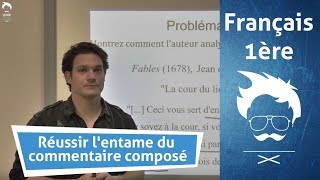 Bac français  réussir lentame du commentaire composé [upl. by Ierna125]