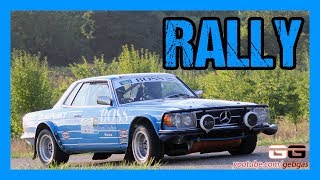 MercedesBenz SLC R107  Maximilian SCHMIDT  RALLY  2019  Vosges Rallye Festival  A BERGMANN [upl. by Suirradal]