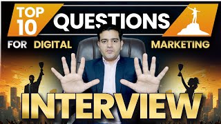 Top 10 Digital Marketing Interview Questions and Answers 2024  digitalmarketinginterviewquestions [upl. by Nodnab]