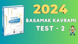 2024  345 TYT MATEMATÄ°K SORU BANKASI Ã‡Ã–ZÃœMLERÄ°  BASAMAK KAVRAMI  TEST 2 [upl. by Vaasta89]