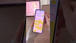 Cute aesthetic phone🫶🩷📱 shortsfeed aesthetic ytshorts vlog [upl. by Oremo]