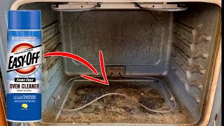 How to Clean Oven with Easy Off Oven Cleaner [upl. by Cymbre]