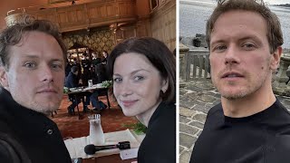 Outlander Season 8 Final Read Through w Sam Heughan Caitriona Balfe  More Karen Pirie Wraps [upl. by Arianie]