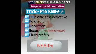 NSAIDsAntipyretic analgesics part 3pharmaeasy52 trick shorts [upl. by Tien]