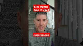 SBA EIDL update on forgiveness and hardship and Treasury June 17th 2024 [upl. by Oilenroc639]