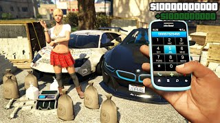 GTA 5  NEW Secret Phone Cheats PC PS5 amp Xbox One [upl. by Adikam]