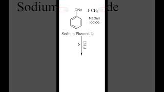 Williamson ether synthesis  Sodium Phenoxide  Methyl iodide  Anisole  Organic Chemistry Class 12 [upl. by Dj886]