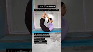 Benefits of Dhanurasana seo yooga yogapractitioner explore yoga yogi dhanurasana benefits [upl. by Mckee491]