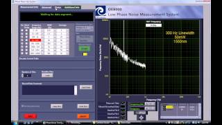 Laser Demo  Phase Noise Measurement [upl. by Theresa26]