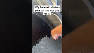 Buyer be aware of Jiffy Lube jiffylube [upl. by Zsolway]