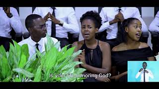 Mbabarira Official Video by Calvary Memory Choir [upl. by Garold]