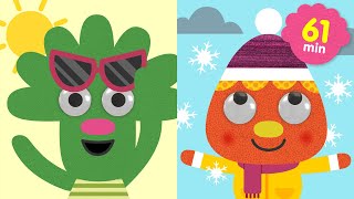 Hows The Weather  More  Sing and Learn Super Simple Songs With Noodle amp Pals [upl. by Alarice]