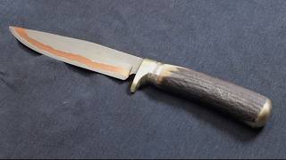 Forging a Cu Mai Hunting Knife [upl. by Jehoash648]