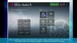 How to create edit design and produce your own music  Ashampoo Music Studio 6 [upl. by Kired]