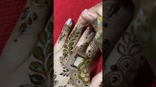 New mehndi design for front handmehndi design mehndidesign shortsfeed viral henna handmehndi [upl. by Bilbe]