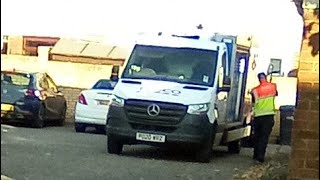 Tesco Delivery Service Van at 445pm WRZ [upl. by Annelg820]