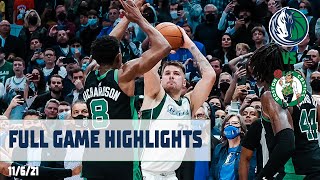 Luka Doncic 33 points gamewinner Highlights vs Boston Celtics [upl. by Aiuhsoj]