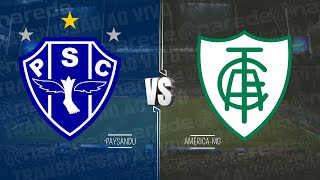 PAYSANDU X AMÉRICA MG AO VIVO HOJE DIRETO DA CURUZU  BRASILEIRÃO SÉRIE B 2024 [upl. by Helali]