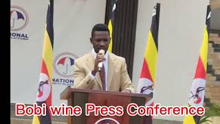 Bobi wine Press Conference [upl. by Minica]