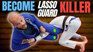 3 Essential ATTACKS From LASSO GUARD  Techniques for EVERYONE [upl. by Nettie]