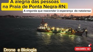 A alegria do povo na nova Praia de Ponta NegraRN é Contagiante Não só a engorda [upl. by Nohtiek]