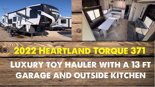 The Ultimate Toy Hauler 2022 Heartland Torque 371 Revealed [upl. by Schilling585]