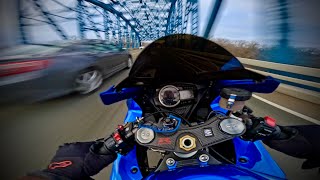 The Pure Sound of Suzuki GSXR600  BRUTALLY LOUD [upl. by Evod]