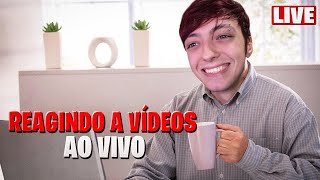 LIVE DE REACT E CONVERSA COM VOCÊS  Por Leep TV [upl. by Lehplar]