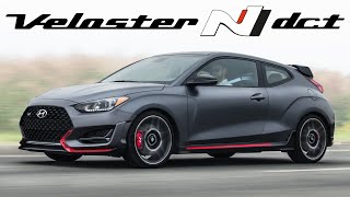 EASY TO GO FAST 2022 Hyundai Veloster N DCT Review [upl. by Pelage]