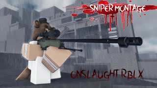 ONSLAUGHT ROBLOX SNIPER MONTAGE [upl. by Anin982]