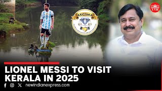 Argentina national team including Lionel Messi set to visit Kerala in 2025  Kerala  Messi [upl. by Aihsenyt]