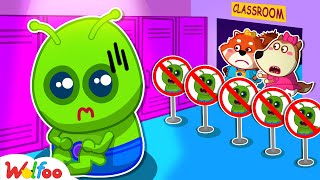 Lucy Dont Laugh At Alien Wolfoo and Friends School Stories for Kids  More  Wolfoo Channel [upl. by Ecnarual538]