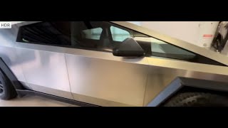 DIY Metal coating amp Hydro Glass on Cyber Truck [upl. by Nicolau529]