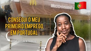 COMO CONSEGUI EMPREGO EM PORTUGAL 2023 [upl. by Rhett]