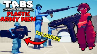 TABS New Plastic ARMY MEN Factions  Totally Accurate Battle Simulator New Unit Creator Update [upl. by Atis308]