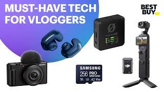 MustHave Tech for Vloggers  Best Buy [upl. by Etnauj]